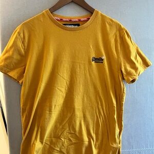 Superdry Men's Mustard Short Sleeve Tee